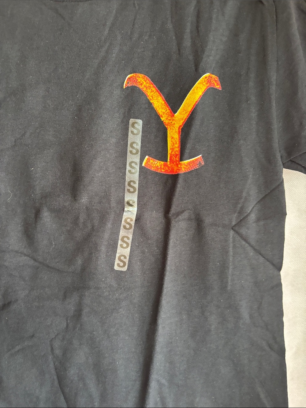 Yellowstone Black Short Sleeve Graphic Tee - Picture 3 of 6